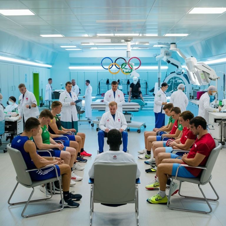 Олимпийская медицина: медицинское обслуживание участников из Узбекистана и инновации в лечении