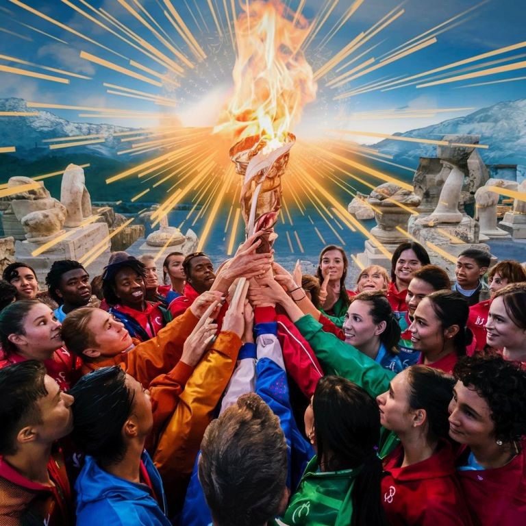 Олимпийский огонь: символ единства и преемственности